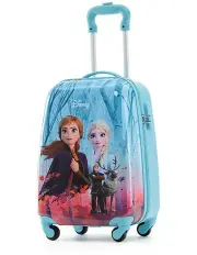 [Disney] Frozen Cabin Trolley Wheeled Suitcase17" in Blue