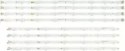 Samsung DF500BGA-B1 LED Backlight Strips (8) NEW