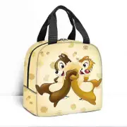 c594 Chip n Dale Children Lunch Bags Kids School Insulated Lunch Bag Portable Cooler Tote Food tbd594