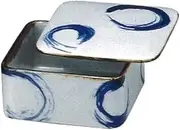 Small bowl: 56-10663 Yorozufurusho microwave-safe brush round Mon (with lid) gourmet kitchen 11x11x5.5cm 380cc SANTO