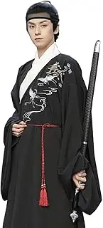 [MAIFURUN] Traditional Hanfu Costume Man Swordsman Cosplay Clothing Ancient Folk Dance Wear Tang Dynasty Carnival Party Dress