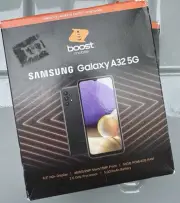 Boost Mobile Prepaid Samsung Galaxy A32 5G 6.5” HD+ Display 48MP Camera 16GB