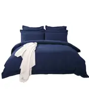 Midnight Blue Tailored 1000TC Duvet Doona Cover Set Various Size
