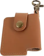 BIUDECO Leather Lighter Case for Camping Outdoor Portable Cigarette Lighter Holder Keychain Bag