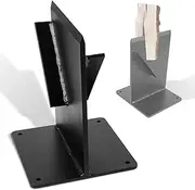 Yoursme Firewood Kindling Splitter Wood Splitter Log Splitting Wedge Manual Kindling Log Splitter Wedge, Hand Sturdy Firewood Cutter, Splits Firewood Safely and Easily, Black