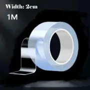 Double-Sided Nano Magic Tape Traceless Clear Adhesive Invisible Gel 15mm1M/3M/5M