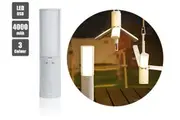 LED Camping Light Collapsible 3 Modes Camping Lantern Rechargeable Hanging Tent Light Fishing Flashlight Torch