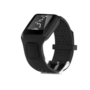錶帶腕帶適用TomTom Multi-sport runner一代系列運動手錶替換腕帶 矽膠手錶帶-台北之家