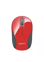 Logitech M187 Wireless Mini Optical Mouse, Red 910-004838 NEW SEALED