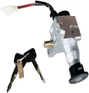 Ignition Key Switches for JOG100 ZY100T LYM100T 100CC 2 Wires Motorcycle Scooters Switch Key Faucet Lock Head Lock Electric Door Lock Ignition Barrel Key Switch(JOG100 II)