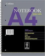 Collins Notebook, Size A4