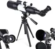 Telescopes,Telescopes for Adults High Magnification High-Definition Astronomical Monoculars with Tripod and Finder for Kids Adults Beginners,Silver