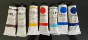 Gamblin Artist's Oil Paint 7x 37ml Tubes Lot
