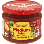 Woolworths Medium Salsa 300g