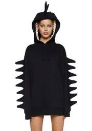[Club Exx] Dino Roar Oversized Hoodie