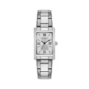 Caravelle Classic 43L203 Ladies Dress Watch Silver-Tone/Silver-White dial