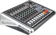 Mixers Audio 8 Channel Mixer Power Mixer Amplifier 2 * 300 Watt Output Dj Mixer Board with 16 Kinds of DSP Reverb Sound Mixers for Speakers