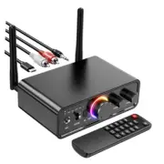 Upgraded M18 Bluetooth 5.3 Audio Receiver Transmitter for Home Stereo TV, HiFi