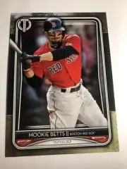 2020 Topps Tribute Jumbo 5x7 Mookie Betts Red Sox 30 21/49