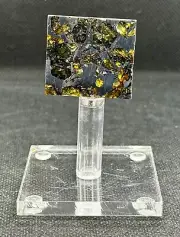 SEYMCHAN METEORITE PALLASITE PARTIAL SLICE 9,8 g