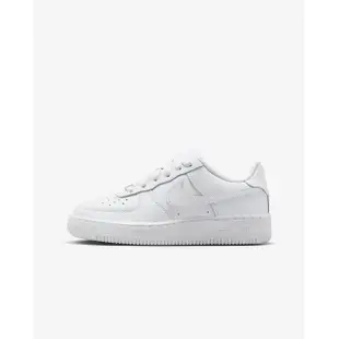 【NIKE 耐吉】休閒鞋 運動鞋 AIR FORCE 1 LE GS 男鞋 女鞋 大童 白(FV5951111)