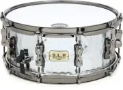 Tama S.L.P. Expressive Hammered Steel Snare Drum - 6 inches x 14 inches, Glossy