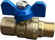Brass mini Ball Valve Male/Female BSP 1/2" Clearance Stock