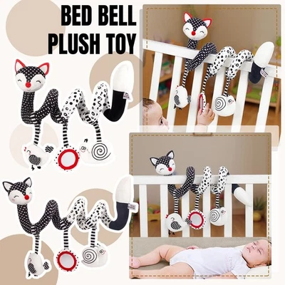 Toddlers' Doll Wrapped Bed Bell Pendant Babies Stroller Pendant Plush Charm Toy