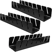 Cabilock 3Pcs Acrylic Hat Rack Organizer Lightweight Cap Display Stand for Baseball Cowboy and Dad Hats Compact Design for Bedroom Closet Retail Spaces Versatile Hat Storage