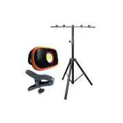 SP Tools Flood Light & Tripod & Clamp - Mini COB LED Optical Lens Rechargeable