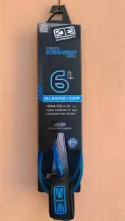 Surfboard all around Comp leash ocean & earth 6' foot comp Leash blue