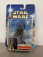 Star wars Attack of the Clones Geonosian Warrior Hasbro Rare Japan Card 2002