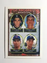 1993 TOPPS #529 TOP PROSPECTS: SHORTSTOPS NM BASEBALL CARD