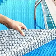 Solar Swimming Pool Cover 400 Micron Outdoor Bubble Blanket Heater 7 Sizes
