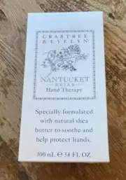 Crabtree & Evelyn NANTUCKET BRIAR Moisturizing Hand Therapy 3.4 oz - NIB