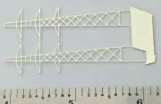 Etched Model parts 0.008" N.S. Power Transmission Towers (2) 2.1" Tall USA
