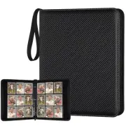 9 Pocket Card Binder, Premium Zip Trading Card Binder, 720 Double Sided Pocke...