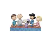 Peanuts by Jim Shore Peanuts gang in Christmas PJ's