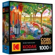 Kodak Premium Cork Board Jigsaw Puzzle 1000 Pieces 27"X20"-Wine Country 5A002H60