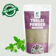 Tulsi Leaves Powder Holy Basil Ocimum Sanctum Organic Powder & Drink mix 100g