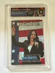 Kamala Harris Democrat CRACKED ICE SWAG Democrat REFRACTOR Card