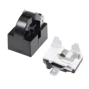 Refrigerator PTC Relay 1/6HP Compressor Overload Protector 12 Ohm 2-Pin