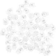 jojofuny 50Pcs Practical Spring Cord Locks Versatile Toggle Fasteners for DIY Projects for Trousers Hoodies and Drawstrings Easy to Install Lightweight Design