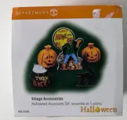 Dept 56 Halloween Accessory Set Happy Howl-een