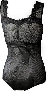 [YXHUPOT] Women's Corset Tops, Bustier Shapewear Lingerie, Adjustable Elastic Waist Bodysuit Black, Flesh-colored, One Size