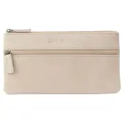 Pierre Cardin Ladies Womens Genuine Soft Leather Wallet Purse - Light Pink