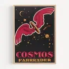 Cosmos Fahrräder Scherer (Germany) Bicycle 1926 Retro Vintage Poster Print