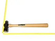 VTG Miller Falls Ball Peen Hammer 12 Oz Wood Handle Tool Rare NOS New Scarc