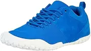 [BALLOP] Bneed Barefoot Shoes Leather/Textile Combination Plain Bneed Barefoot Blue, Blue, 9 US