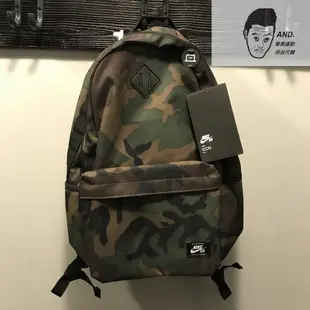 【AND.】NIKE SB ICON BACKPACK CAMO 滑板 迷彩 後背包 背包 BA5793-210